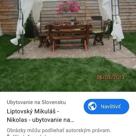 Апартаменты Privat Nikolas Липтовски-Микулаш